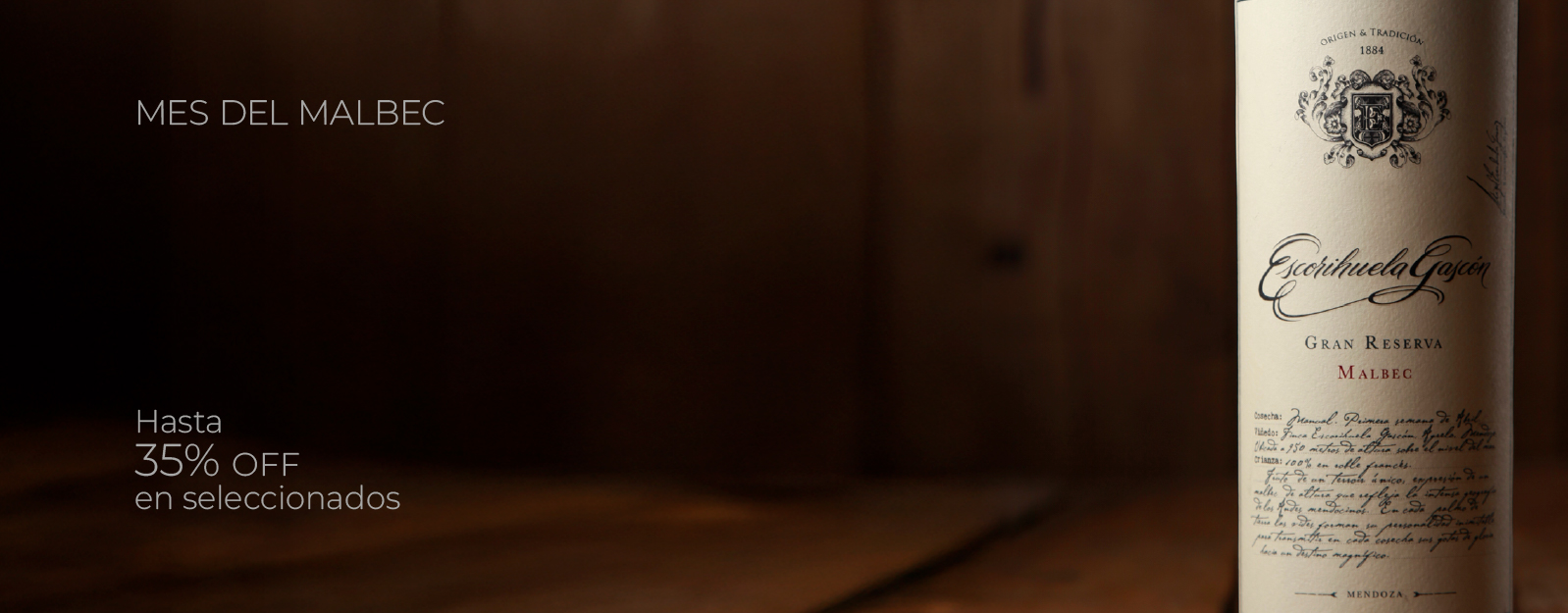 EGGR Malbec 35% OFF Abril 26 Mobile